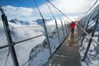 miniatura Most wiszący w Alpach