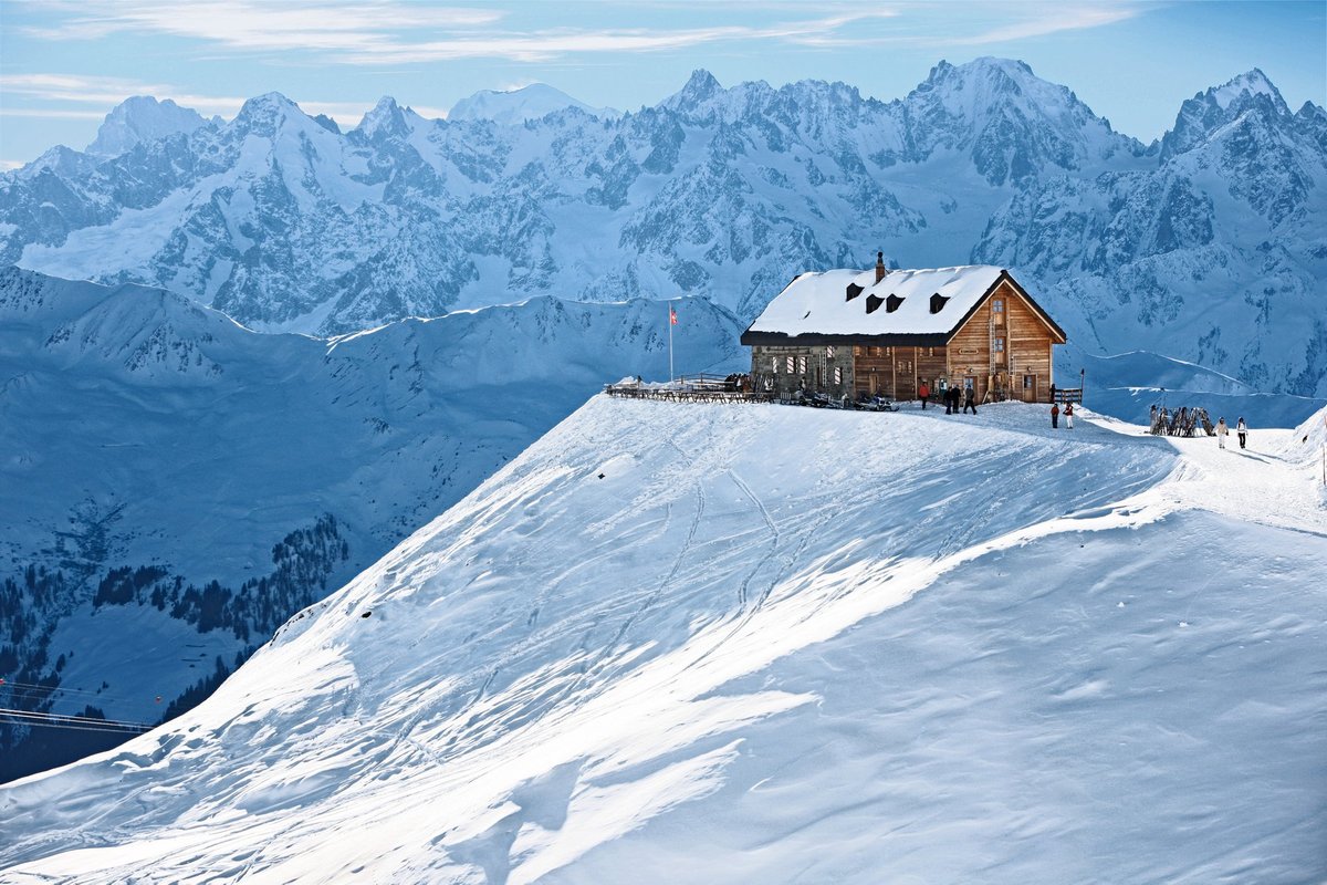 Grindelwald, mała chatka na szczycie