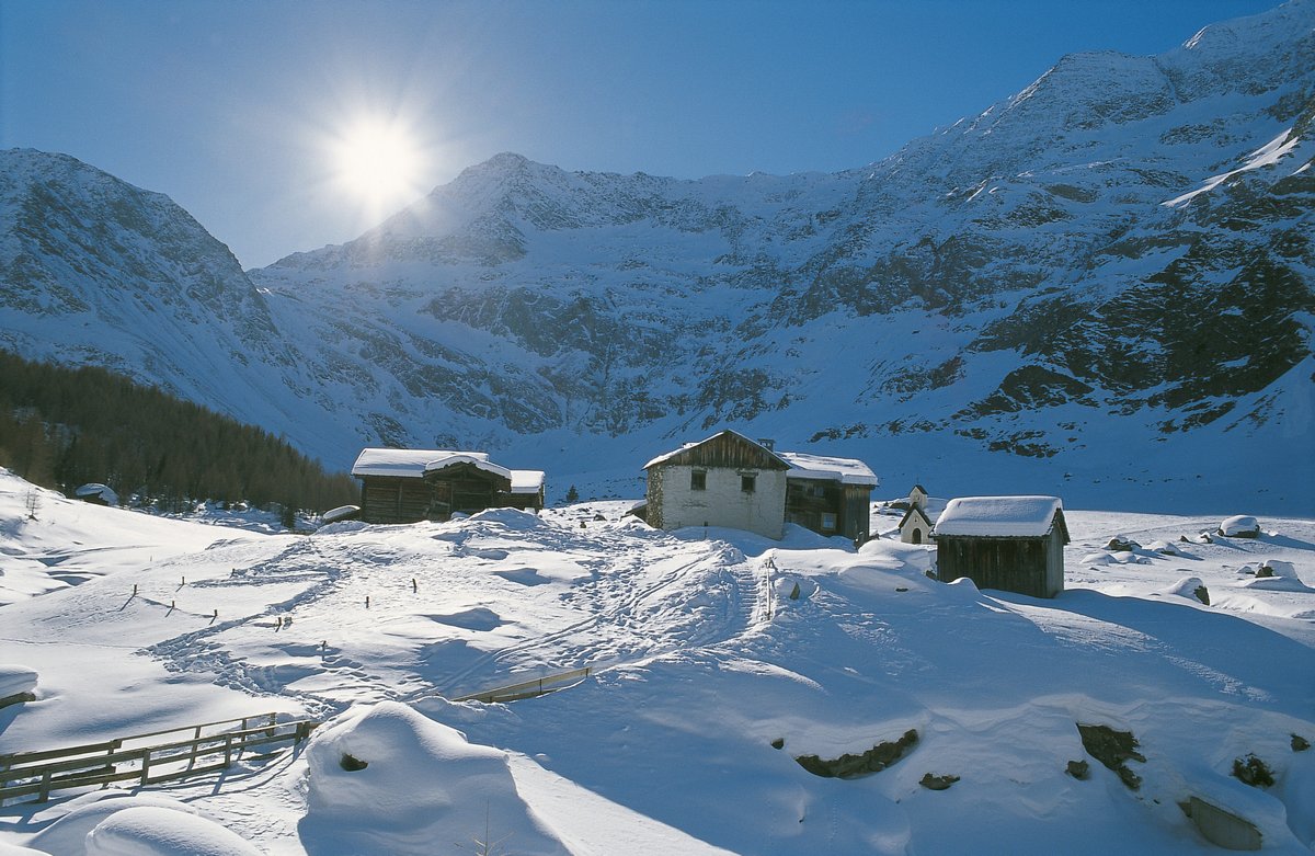 Południowy Tyrol - zima 